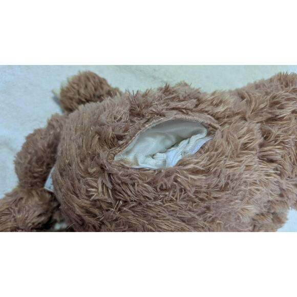 The Bear Factory 2001 Sloth Plush Brown Stuffed Animal Toy Floppy 17” pocket - Picture 3 of 11